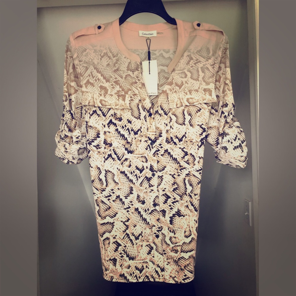 NWT Calvin Klein XL Work Top/Blouse
